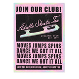 Join Our Club Sticker - Adults Skate Too LLC