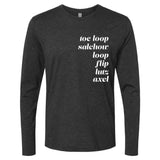 Jumps Long Sleeve Crew - Adults Skate Too LLC