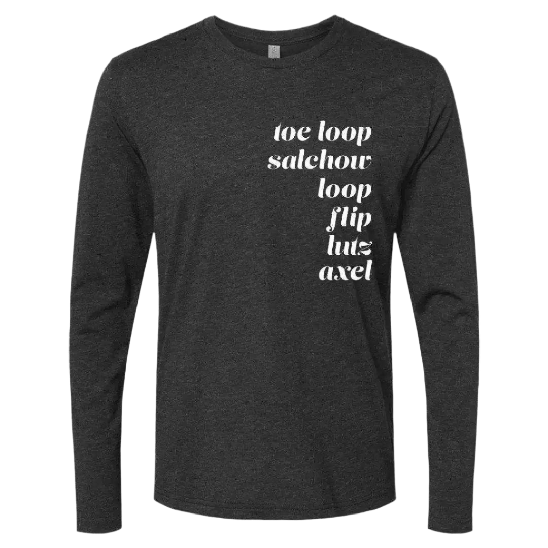 Jumps Long Sleeve - Adults Skate Too LLC