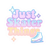 Just Skater Things Vinyl Sticker