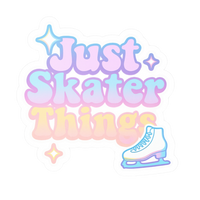Just Skater Things Vinyl Sticker