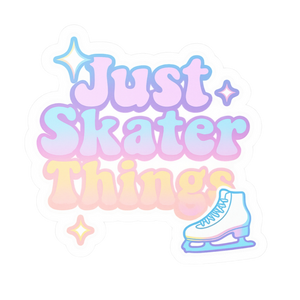 Just Skater Things Vinyl Sticker