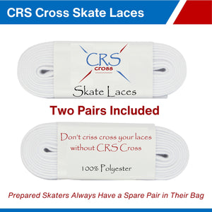 CRS Cross Figure Skate Laces - 2 Pair