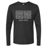 Languages Long Sleeve - Adults Skate Too LLC