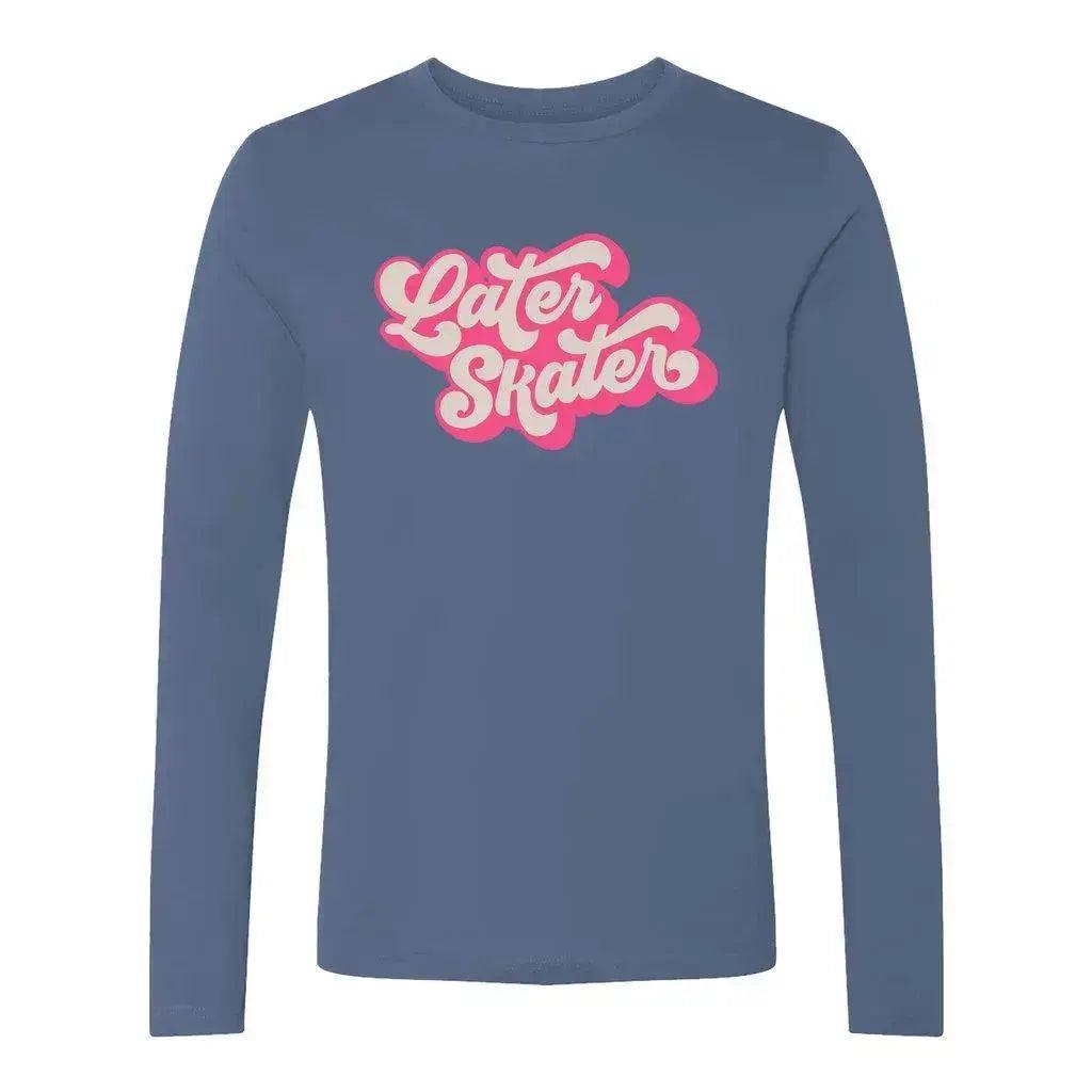 Later Skater Unisex Cotton Long Sleeve Adults Skate Too LLC