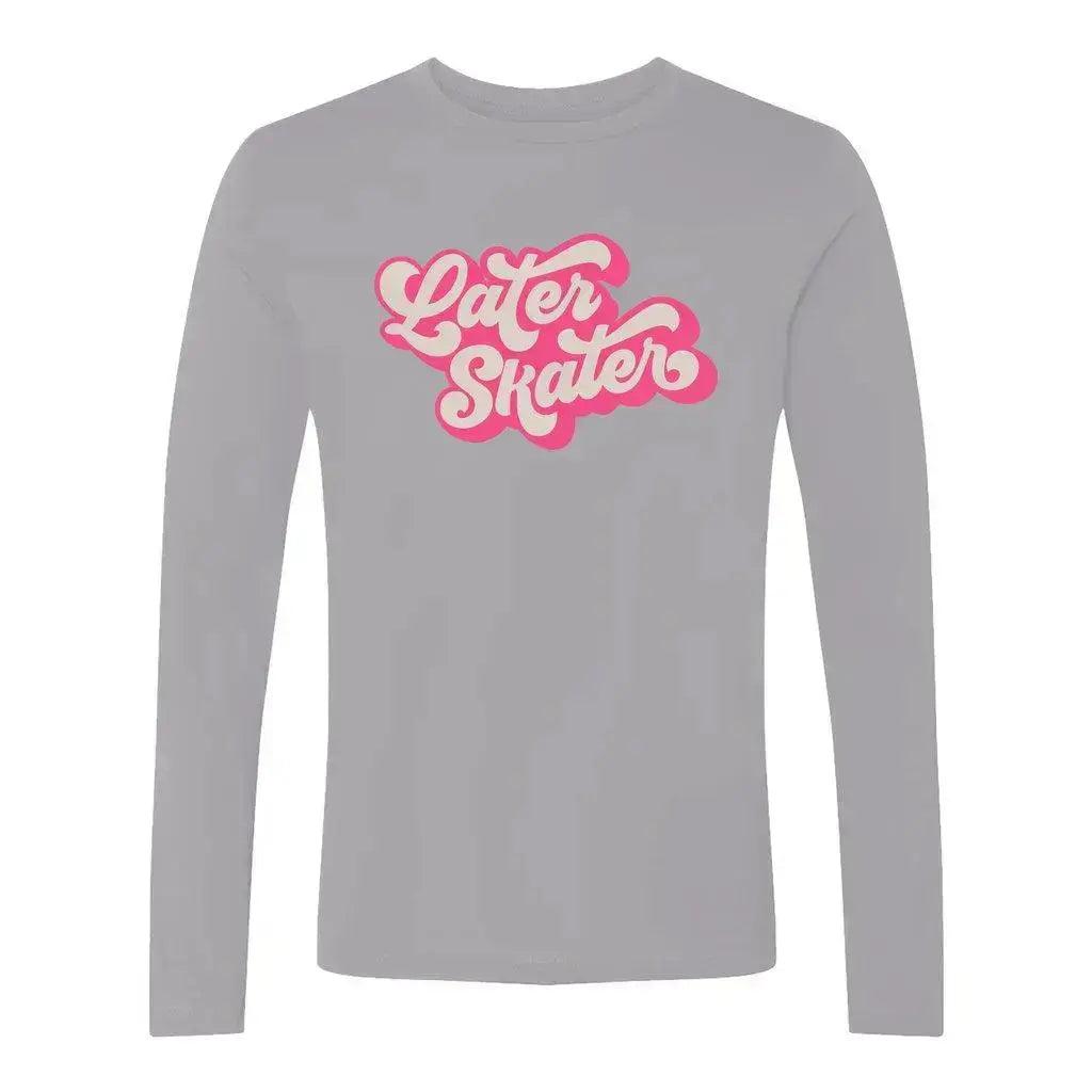 Later Skater Unisex Cotton Long Sleeve Adults Skate Too LLC