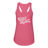 Later Skater Women's Racerback Tank Adults Skate Too LLC