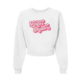 Later Skater Women's Raglan Pullover Fleece Adults Skate Too LLC