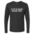 Let's Kick Some Ice Long Sleeve - Adults Skate Too LLC