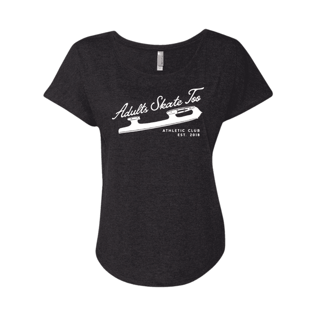 Athletic Club Women's Dolman Tee - Adults Skate Too LLC