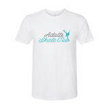 AST Cursive T-Shirt - Adults Skate Too LLC