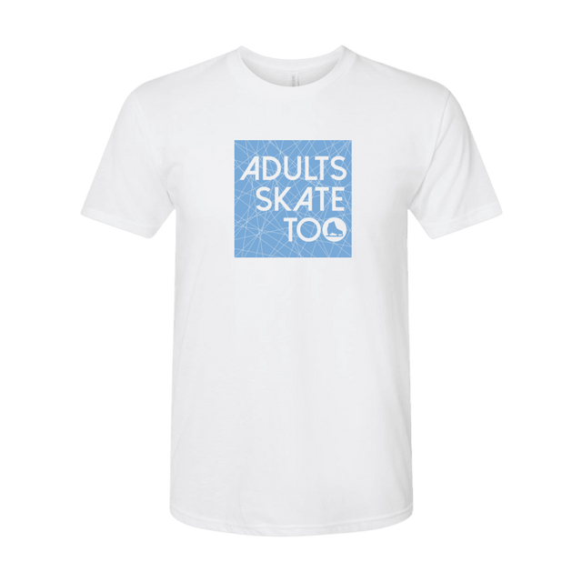 AST Ice Square T-Shirt - Adults Skate Too LLC