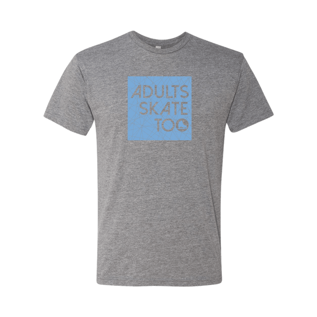 AST Ice Square T-Shirt - Adults Skate Too LLC