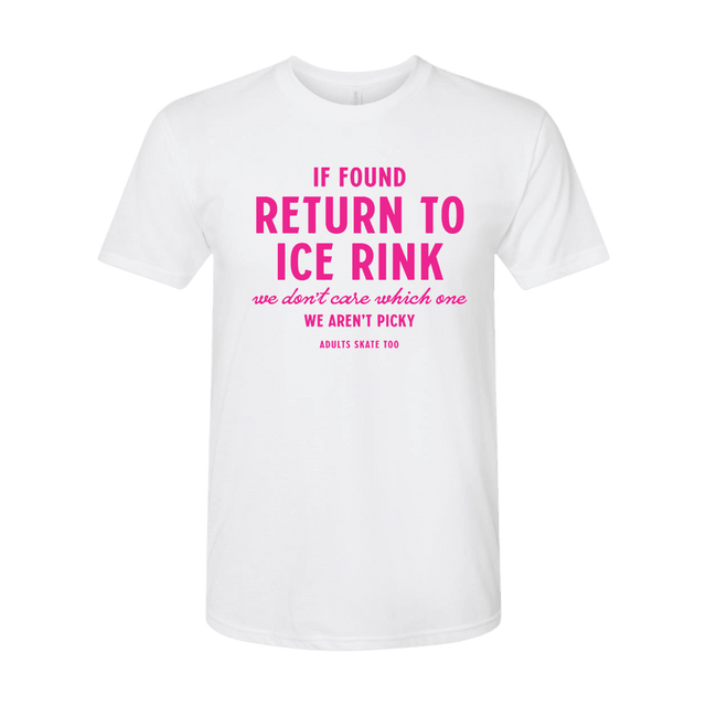 If Found T-Shirt - Adults Skate Too LLC