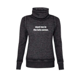 Meet Me In The Lutz Corner Cowl Neck Sweatshirt - Adults Skate Too LLC