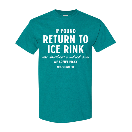 If Found Unisex Tee - Adults Skate Too
