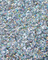 Lunautics Mykonos - Silver Holographic Eco Glitter