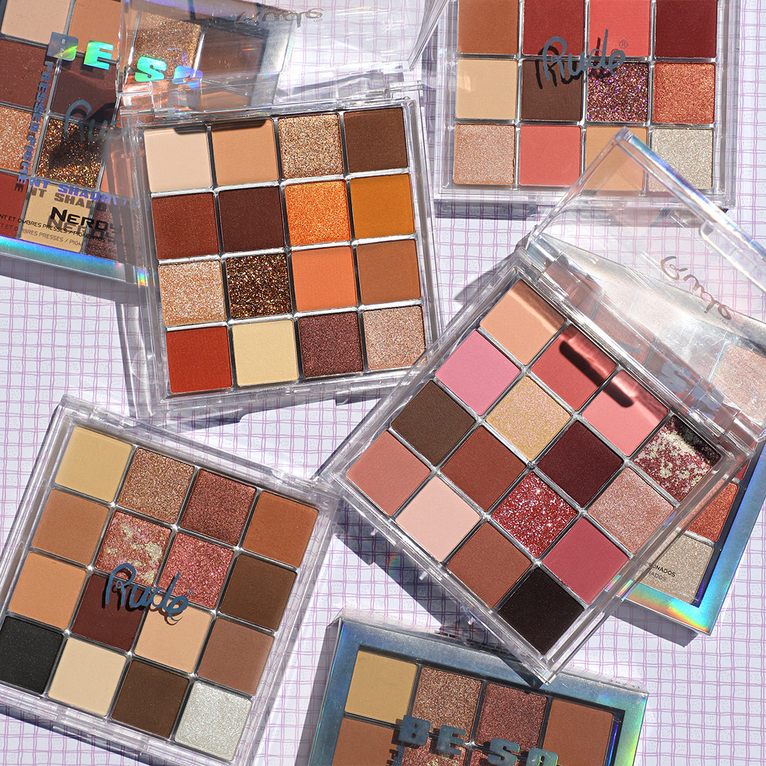 Be Square Pressed Pigments & Shadows