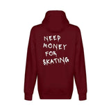 Need Money For Skating Unisex Full Zip Hoodie Adults Skate Too LLC