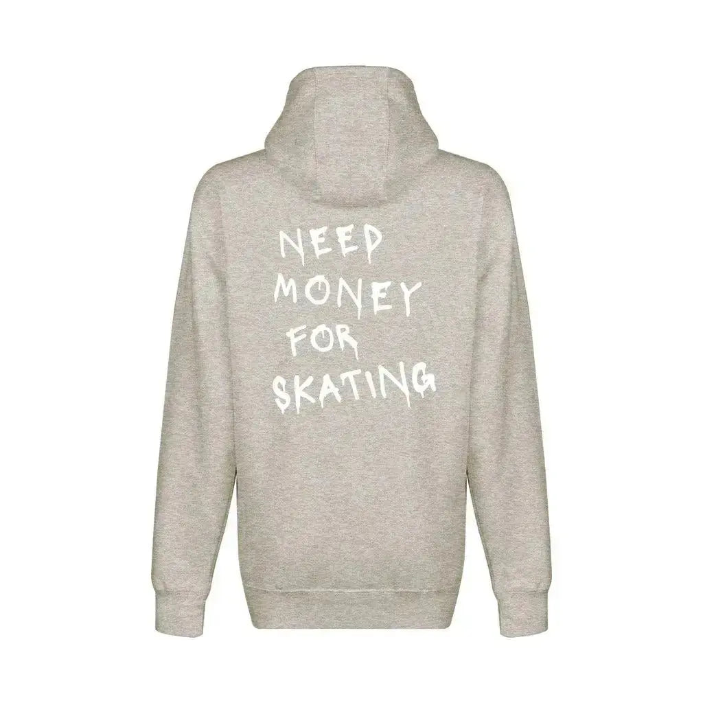 Need Money For Skating Unisex Full Zip Hoodie Adults Skate Too LLC