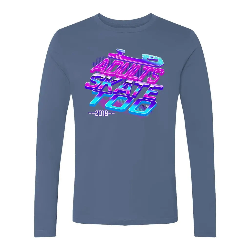 Nostalgia AST Unisex Long Sleeve - Adults Skate Too