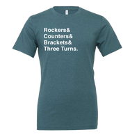 [VAULT] Rockers & Counters & Brackets & Three Turns T-Shirt