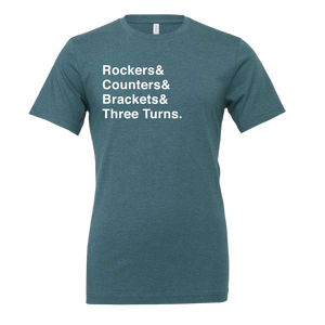 [VAULT] Rockers & Counters & Brackets & Three Turns T-Shirt