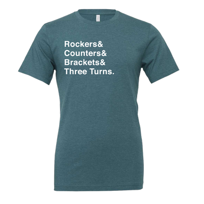 [VAULT] Rockers & Counters & Brackets & Three Turns T-Shirt
