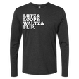 [VAULT] Lutz & Loop & Waltz & Flip. Long Sleeve - Adults Skate Too LLC