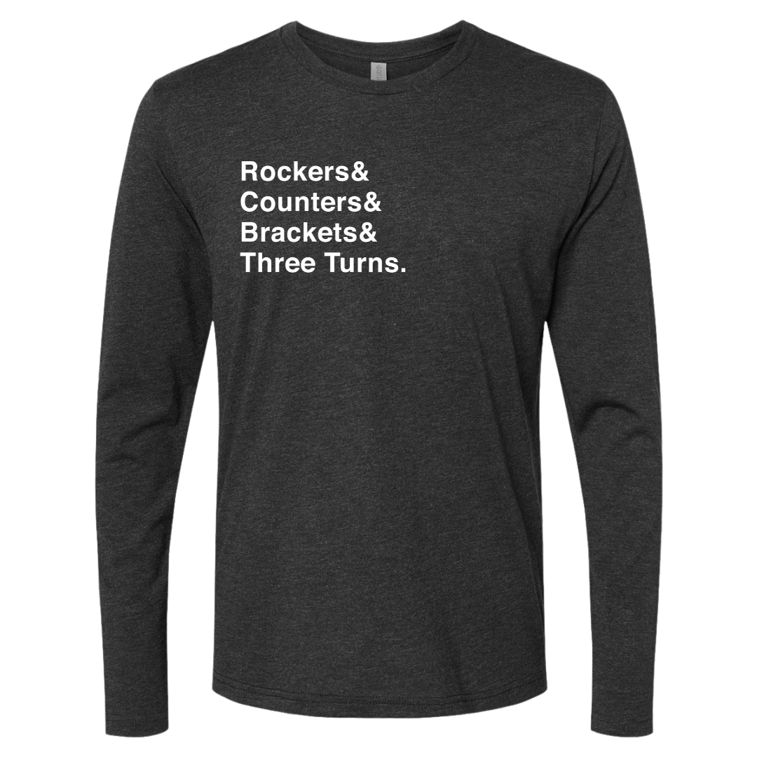 [VAULT] Rockers & Counters & Brackets & Three Turns. Long Sleeve