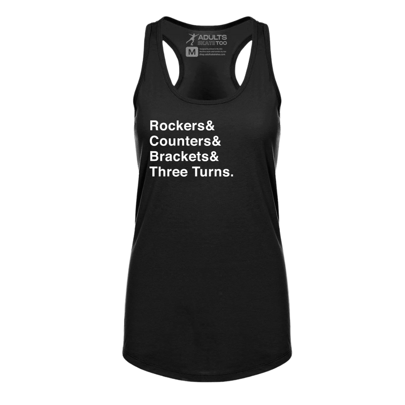 [VAULT] Rockers & Counters & Brackets & Three Turns. Racerback Tank