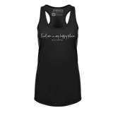 [VAULT] Find Me In My Happy Place. Racerback Tank - Adults Skate Too LLC