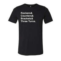 [VAULT] Rockers & Counters & Brackets & Three Turns T-Shirt