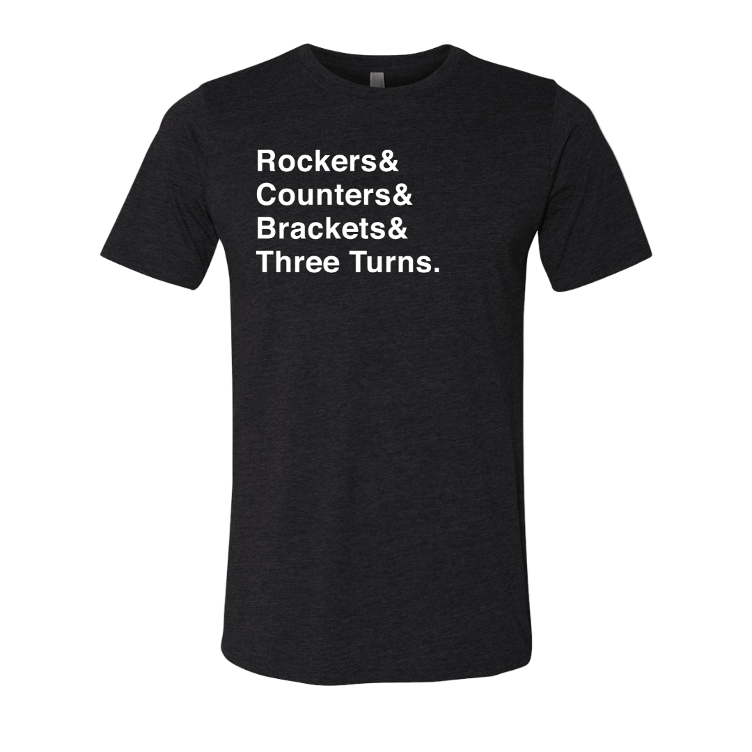 [VAULT] Rockers & Counters & Brackets & Three Turns T-Shirt