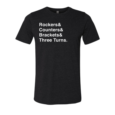 [VAULT] Rockers & Counters & Brackets & Three Turns T-Shirt