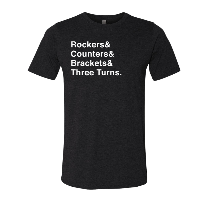 [VAULT] Rockers & Counters & Brackets & Three Turns T-Shirt