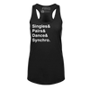 [VAULT] Singles & Pairs & Dance & Synchro. Racerback Tank