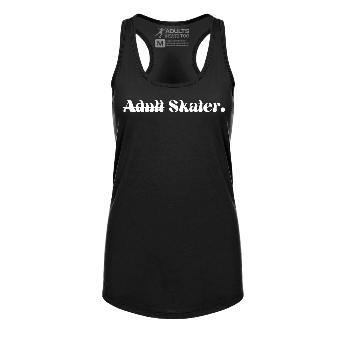[VAULT] Adult Skater. Racerback Tank