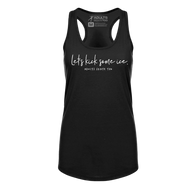 [VAULT] Let's Kick Some Ice 2.0 Racerback Tank - Adults Skate Too LLC