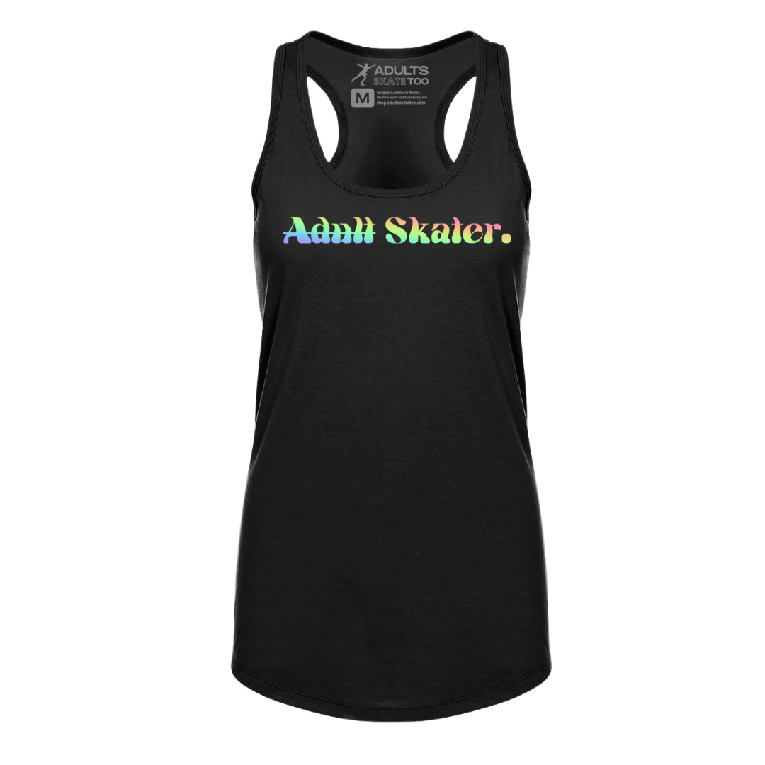 [VAULT] Adult Skater. Racerback Tank
