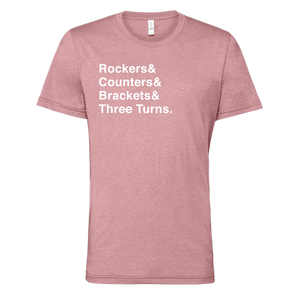 [VAULT] Rockers & Counters & Brackets & Three Turns T-Shirt