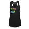 [VAULT] Moves & Jumps & Spins & Dance. Racerback Tank