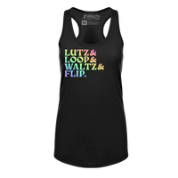 [VAULT] Lutz & Loop & Waltz & Flip. Racerback Tank