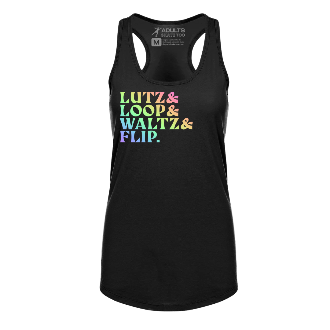 [VAULT] Lutz & Loop & Waltz & Flip. Racerback Tank