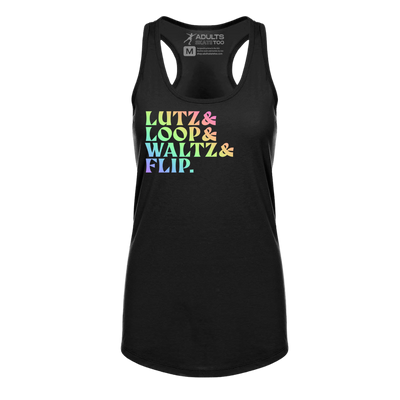 [VAULT] Lutz & Loop & Waltz & Flip. Racerback Tank