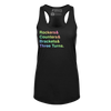 [VAULT] Rockers & Counters & Brackets & Three Turns. Racerback Tank