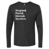 Camiseta de manga larga estilo skater informal