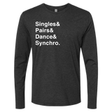 [VAULT] Singles & Pairs & Dance & Synchro. Long Sleeve - Adults Skate Too LLC