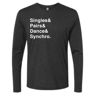 [VAULT] Singles & Pairs & Dance & Synchro. Long Sleeve - Adults Skate Too LLC