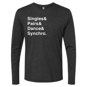 Singles & Pairs & Dance & Synchro. Long Sleeve